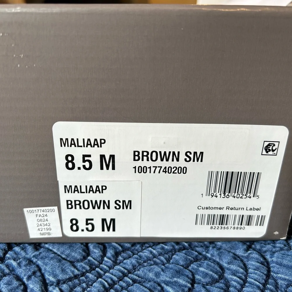 Style & Co. Maliaa Brown Buckled Riding Boots woman’s size 8.5